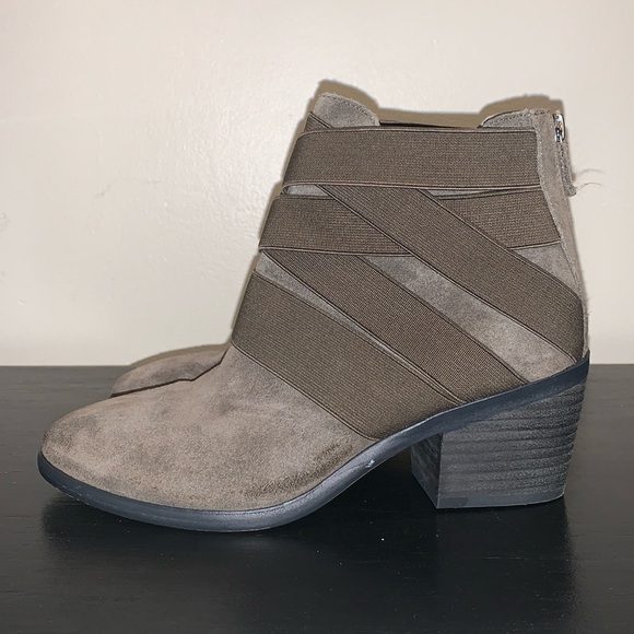 Eileen Fisher Women's Willis Suede Bootie.  Brown 7.5 - Picture 1 of 10